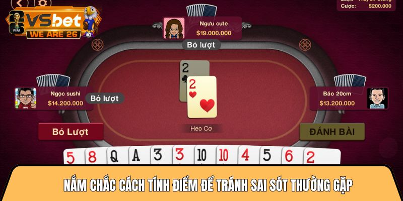 Nắm chắc cách tính điểm để tránh sai sót thường gặp