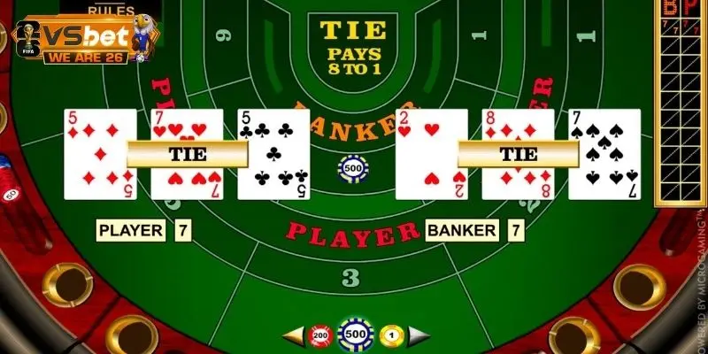 Luật chơi Baccarat và quy tắc rút lá thứ ba