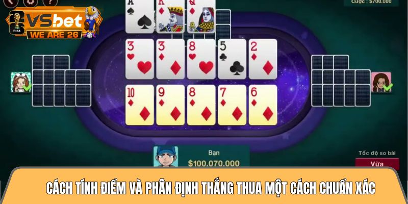 Quy trình tính điểm và phân định thắng thua một cách chuẩn xác